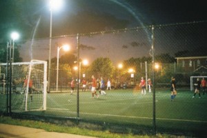 Yashica Electro GSN, Kilbourn Park, Chicago, IL - Volleyball at Night