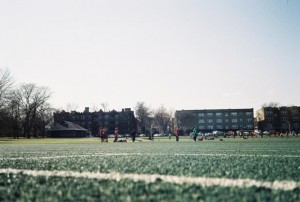 Canon A35F, Soccer in March, North Park College, Chicago, IL