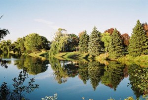 Canon QL17, Beautiful Pond, Mount Prospect, IL